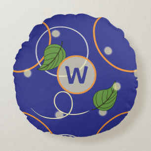 Luciérnagas Sobre La Almohada Redonda Al Agua