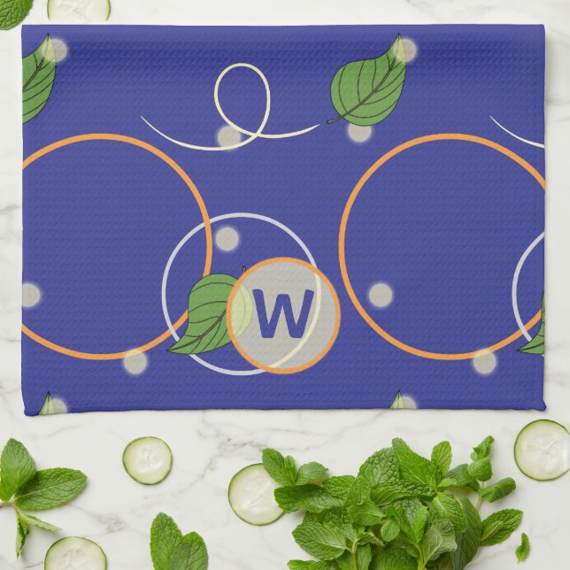 Luciérnagas Sobre La Toalla De Cocina Del Agua (Doblado)