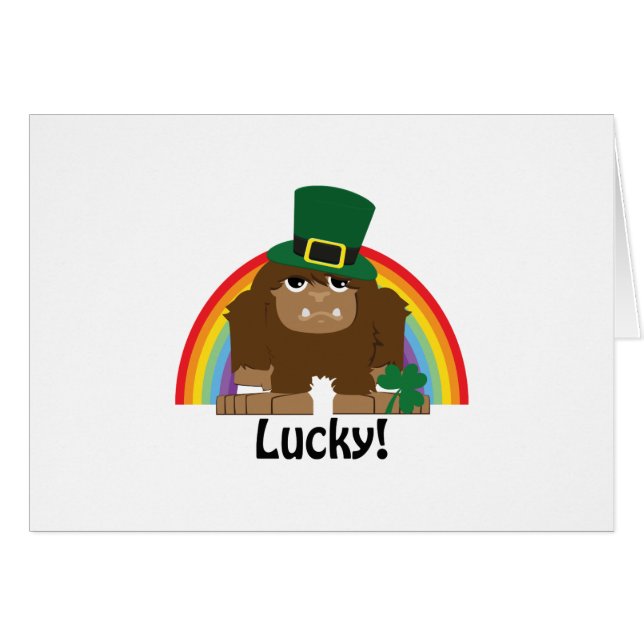 Lucky Bigfoot Leprechaun (Anverso (Horizontal))