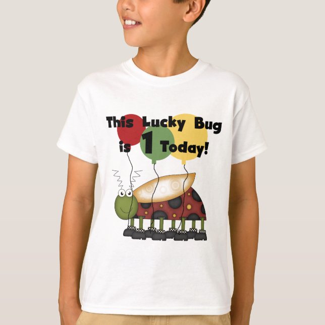 Lucky Bug es camisetas de cumpleaños y regalos (Anverso)