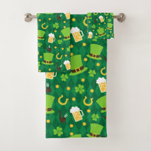 Lucky Clover Beer Horseshoe Irish St Patrick