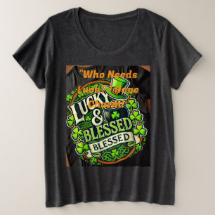 Lucky Clover St. Patrick's Day T-Shirt - Irlandés 