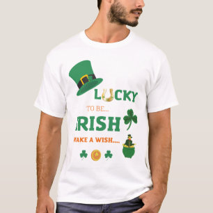 Lucky irish hacer una camiseta de deseo