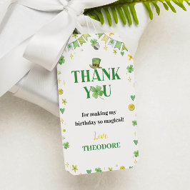 Lucky One Gracias Etiqueta Cumpleaños Party