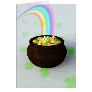 Lucky Pot of Gold Card