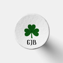 Lucky Shamrock Golf Tees Golfing