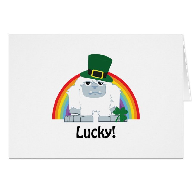 Lucky Yeti Leprechaun (Anverso (Horizontal))
