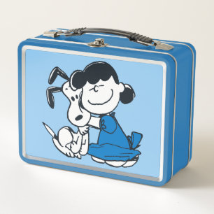 Lucy Hugging Snoopy