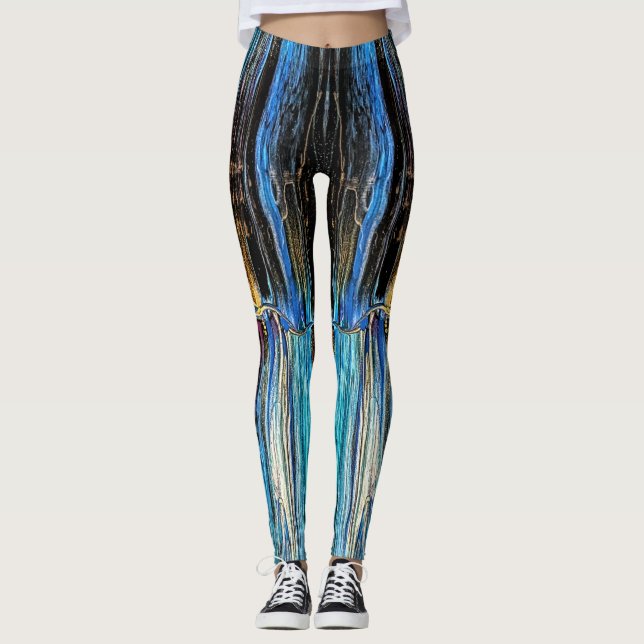 Lucy Leggings #059 - Leggings de arte únicas (Anverso)