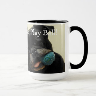 Lucy "nos dejó jugar la bola!" Taza