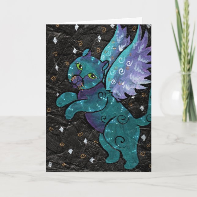 Lucy - tarjeta de la condolencia del mascota (Anverso)