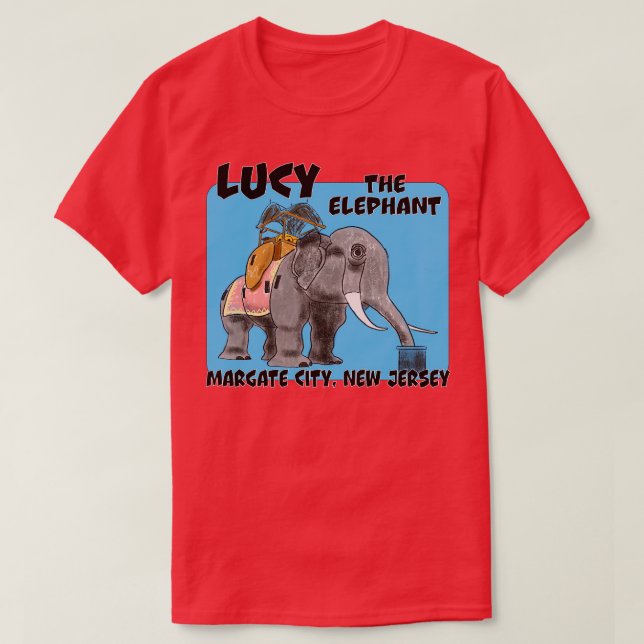Lucy The Elephant Jersey Shore (Diseño del anverso)