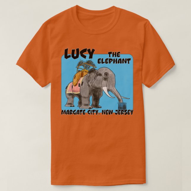Lucy The Elephant Jersey Shore (Diseño del anverso)