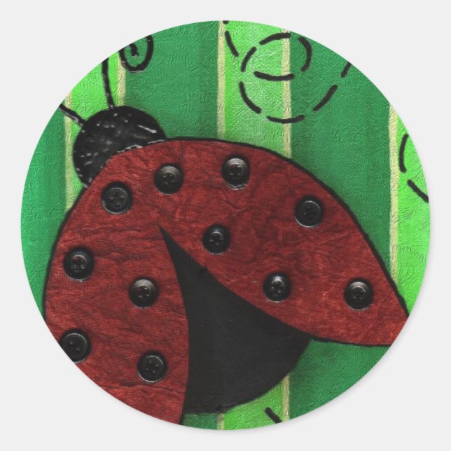 Lucy the Ladybug - pegatinas de fallos (Anverso)