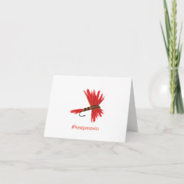 Lucy y tarjeta doblada Keepmovin horizontales