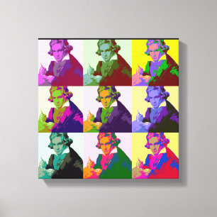 Ludwig Van Beethoven Arte Pop