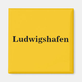 Ludwigshafen imán escudo oro Gleb