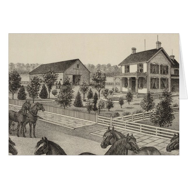 Luellen y Fox, Residencia de John Fox, Kansas (Anverso (Horizontal))