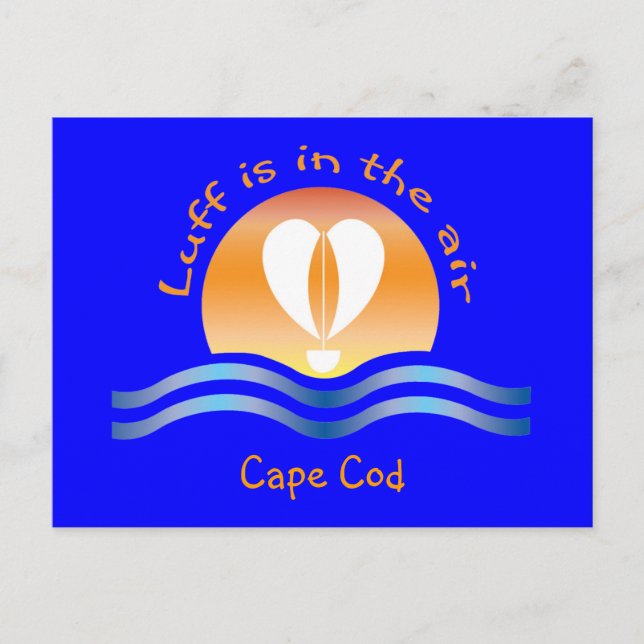 Luffers Sunset_Luff en aire postal de Cape Cod (Anverso)