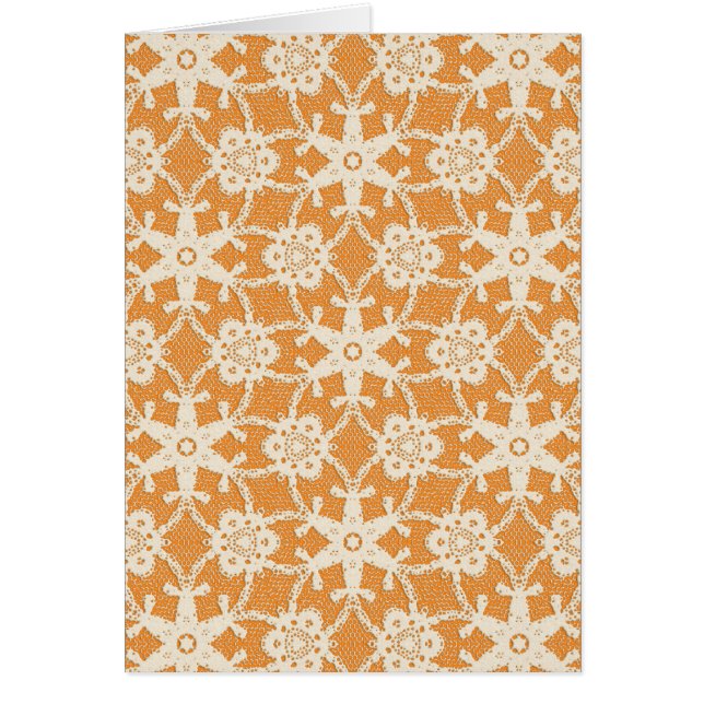 Lugar antiguo - naranja y crema (Frente)