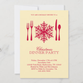 Lugar Configuración de Invitación a la Cena de Nav