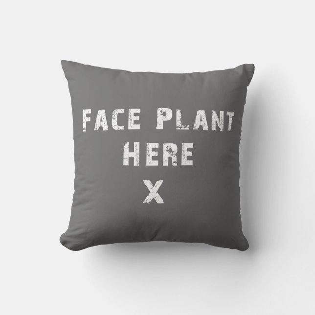 Lugar de la cara: Almohada gris (Anverso)