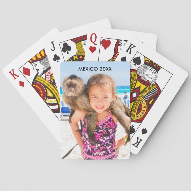 Lugar y fecha - naipes de la foto (Reverso)