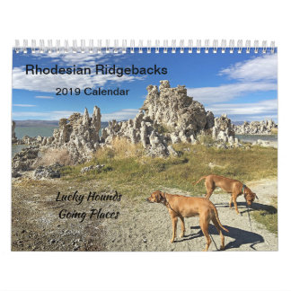 Lugares que van del calendario 2019 de Rhodesian
