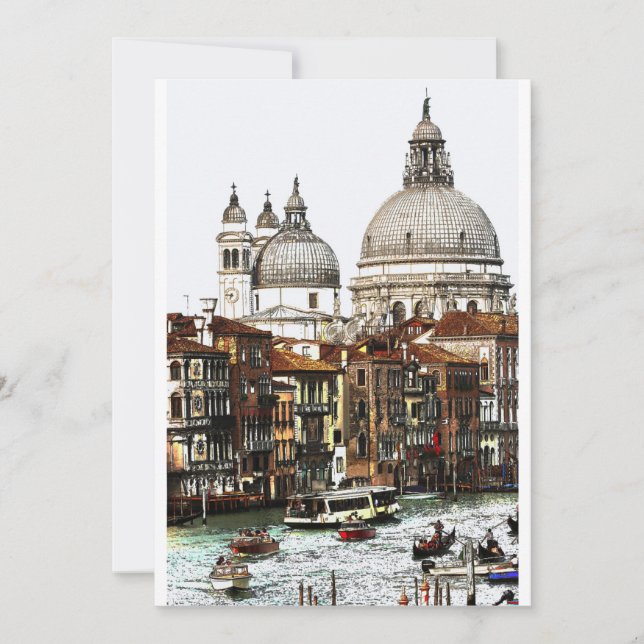 Lugares románticos de Venecia (Anverso)