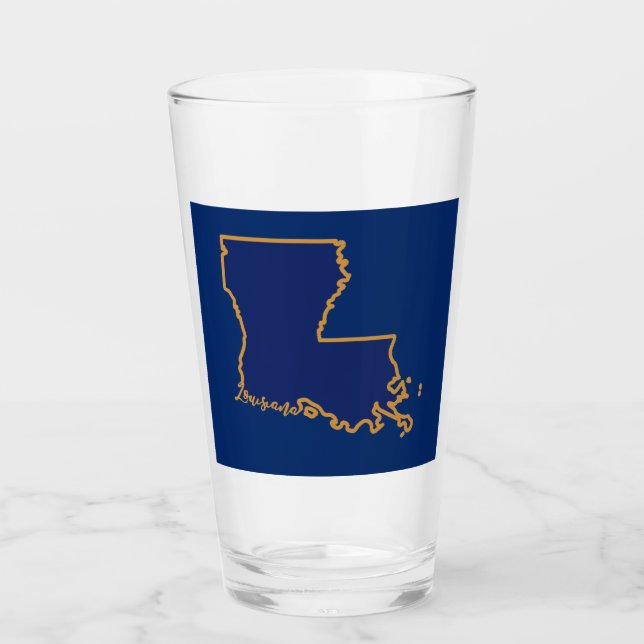 Luisiana Pint Glass (Anverso)