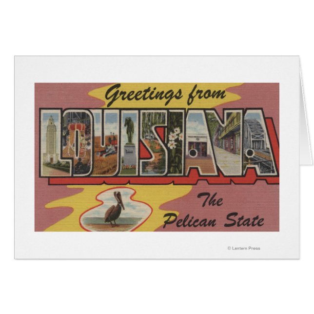 LuisianaEscenas de letras grandesLuisiana 2 (Anverso (Horizontal))