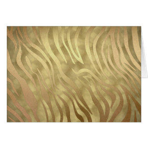 Lujo de oro lujoso cebra selva safari glamour