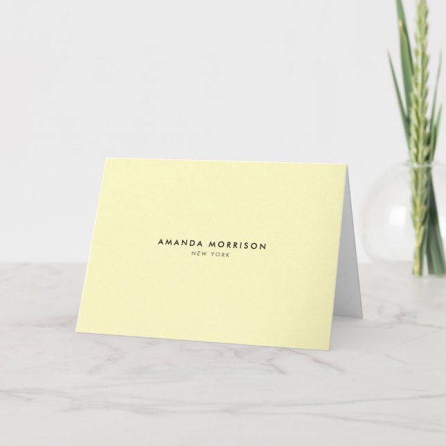 Lujo Minimalista Manta Amarilla (Anverso)