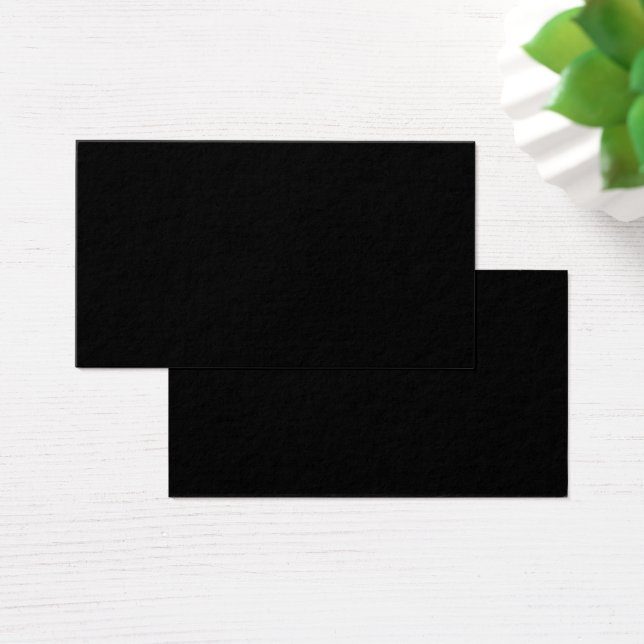 Lujo Negro Elegancia | Tarjetas de Perfil Premium (Escritorio)
