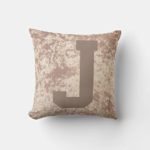 Lujo terciopelo estiloso de tiro almohada inicial