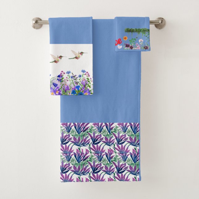 Lujosa colección de toallas de baño en Zazzle (In situ)