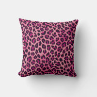 Lujoso almohada de leopardo impreso - Decoración e