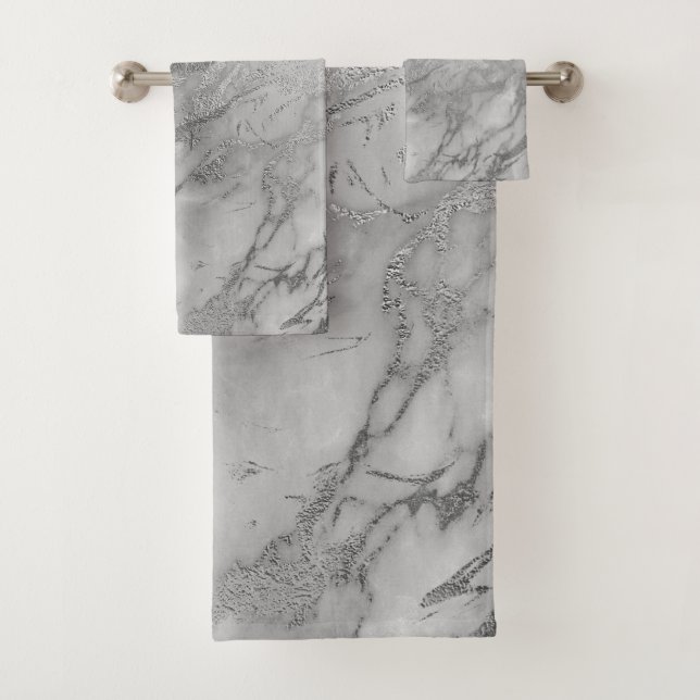 LUJOSO CONJUNTO DE TOALLAS DE HAMPTON DE GASOLINA  (In situ)