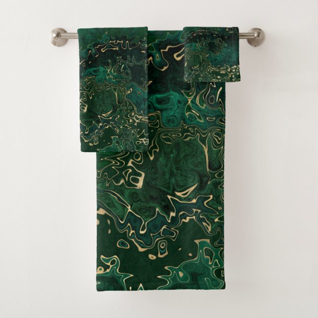 LUJOSO EMERALD GREEN 2 TOWSET (In situ)
