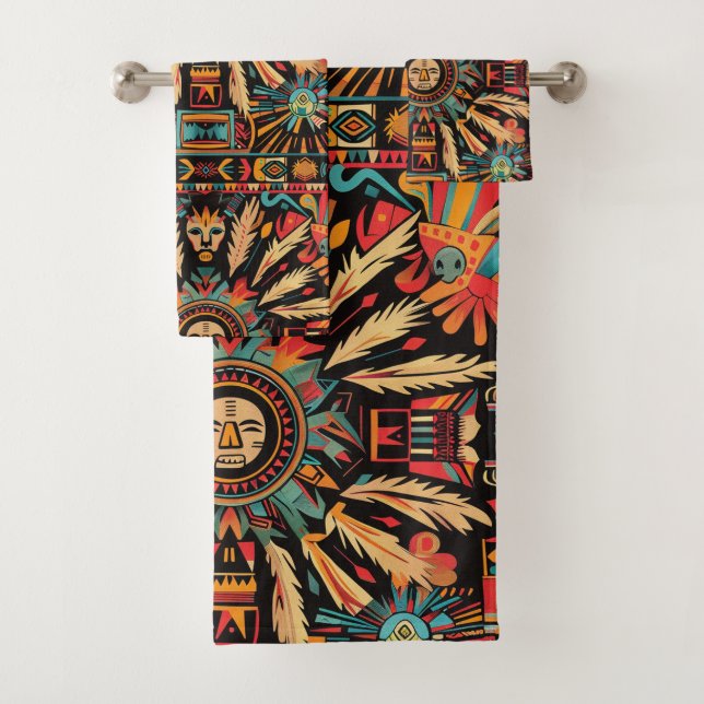 Lujoso juego de toallas de baño Verde azulado "Sue (In situ)