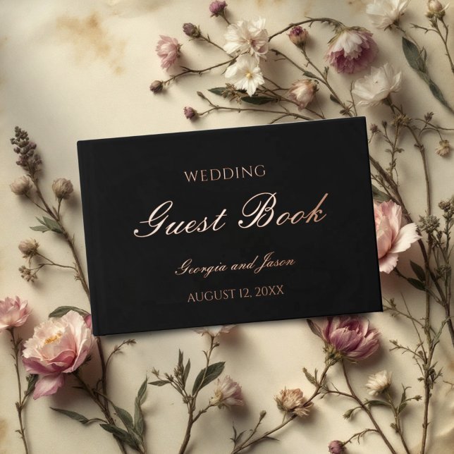 Lujoso libro de bodas de Relieve metalizado modern (Subido por el creador)