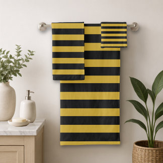 Lujoso negro elegante y rayas doradas