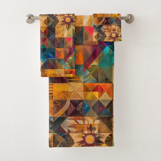 Lujoso Verde azulado "Artista Heredado" Plush Bath (In situ)