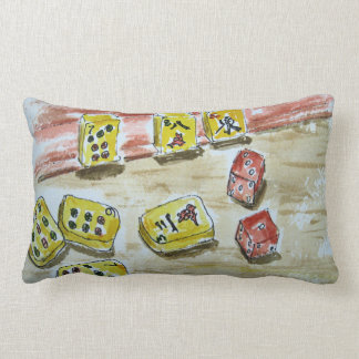 Lumbar 13" del Cojín decorativo del Mah Jongg