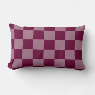Lumbar Cherry Checkers Two Tone Cojín decorativo HAMbyWG