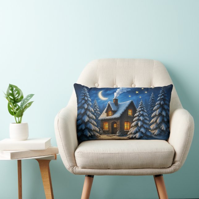 Lumbar Cojín de regalo de Navidad (Silla)
