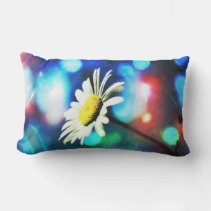 Lumbar Cojín decorativo al aire libre Daisy Pop Art