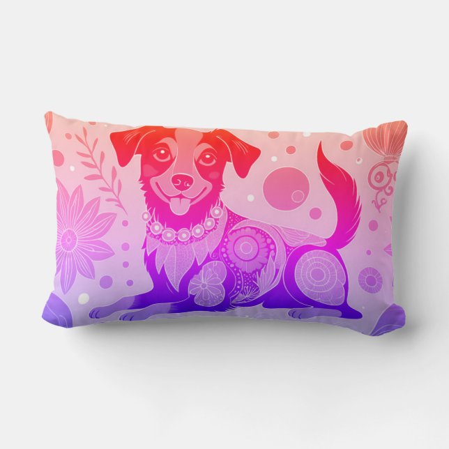 Lumbar Cojín decorativo Blakey Paws (Reverso )