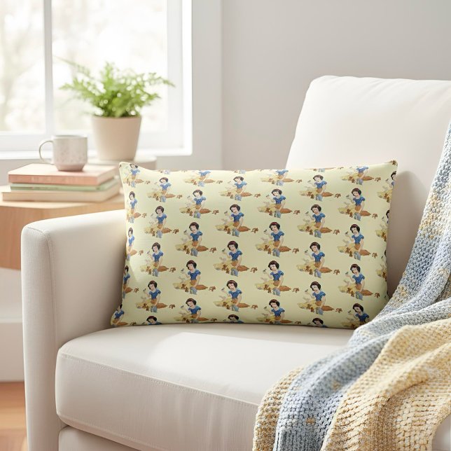 Lumbar Cojín decorativo blanco de nieve (Subido por el creador)