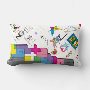 Lumbar Cojín decorativo [CMYK/RNBW]